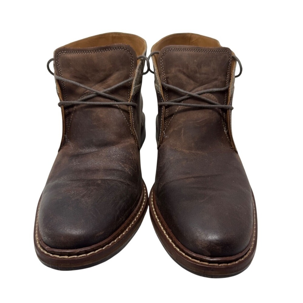 Cole Haan Men's Size 11 Williams Welt II Brown Leather Ankle Chukka Boots